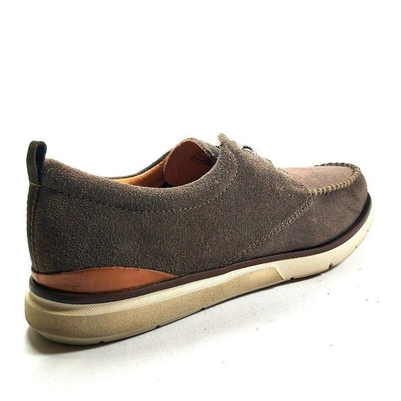 Clarks Artisan Men's Suede Genuine Leather Comfort Casual Lace Up Shoes Size 9M - Picture 4 of 13